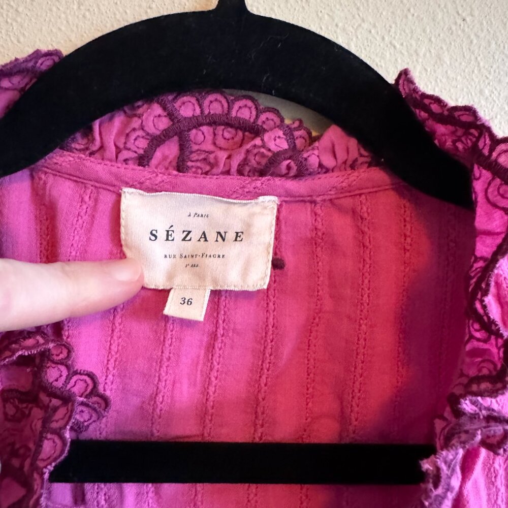 Sezane Mathilda Shirt - Picture 3 of 4
